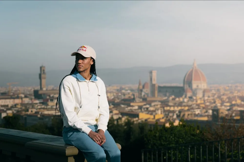 Larissa Iapichino e’ l’ultima protagonista della serie Red Bull ZETA